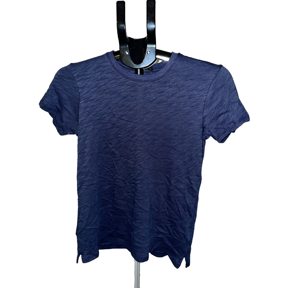 NWT ATM MIDNIGHT BLUE SHORT SLEEVE